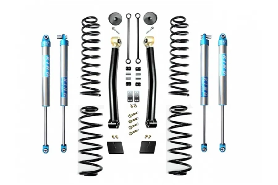 EVO Manufacturing 2.5in Enforcer Stage 2 Lift Kit w/ King 2.0 Shocks - JL 4Dr product image