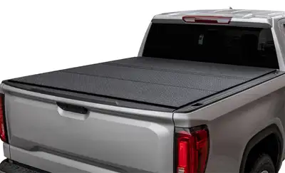 ACCESS 22c Tundra 5ft 6in Box w/ Deck Rail Lomax Folding Hard Cover Black Diamond Mist