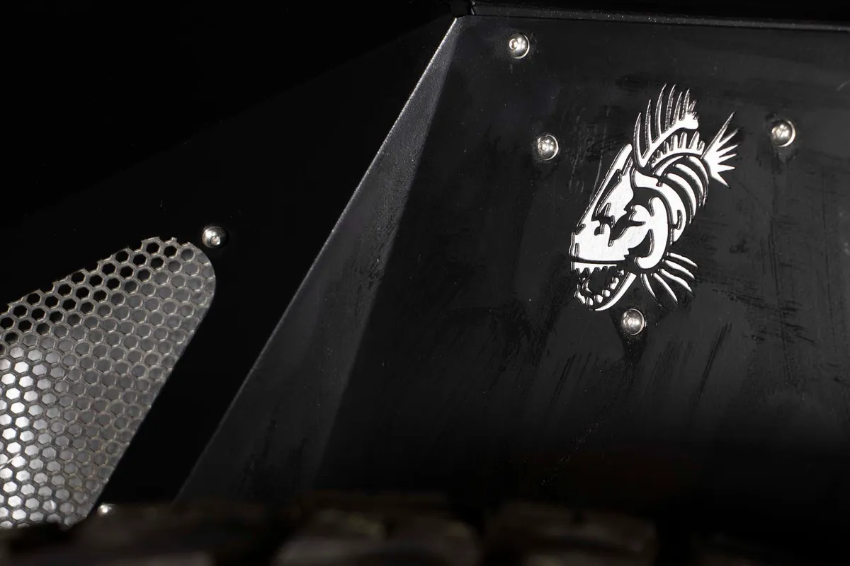 Jeep JL Inner Fenders For 18-Current Wrangler JL Rear Pair Aluminum Black Powdercoat Fishbone Offroad product image