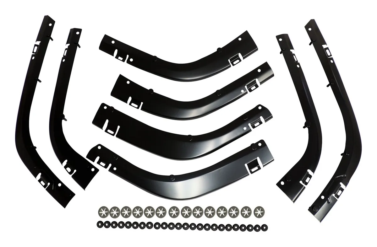 Fender Flare Retainer Kit; Front And Rear; Includes Retainers and Mounting Hardware; product image