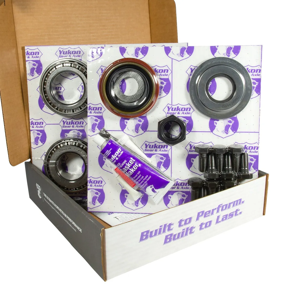 11.25 Inch Dana 80 4.88 Rear Ring & Pinion Install Kit 35 Spline Posi 4.125 Inch Bearing D80/ 11.25 Inch Dana 4.88 Rear R&P Gear/ Install Kit Package With Posi 4.125 Inch OD Head Bearing Yukon Gear product image