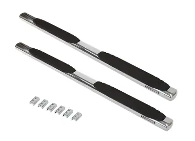 Go Rhino Go Rhino 684404587PS - 4 OE Xtreme SideSteps With Mounting Bracket Kit - Polished Stainless Steel