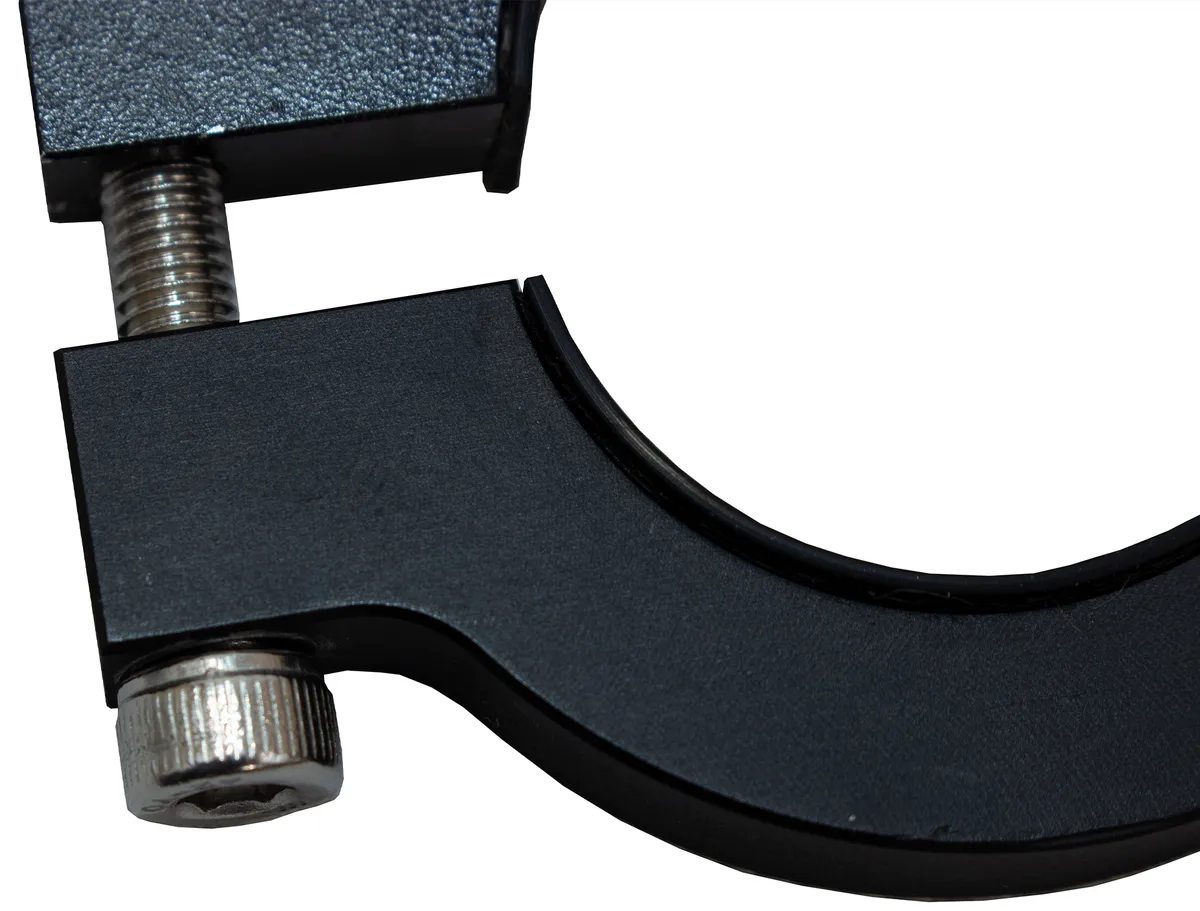 Tube Door Mirror Billet Aluminum Black Powdercoat Fishbone Offroad product image