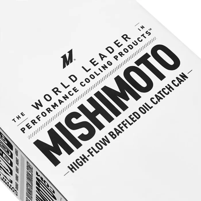 Mishimoto Universal High-Flow Baffled Catch Can Kit product image