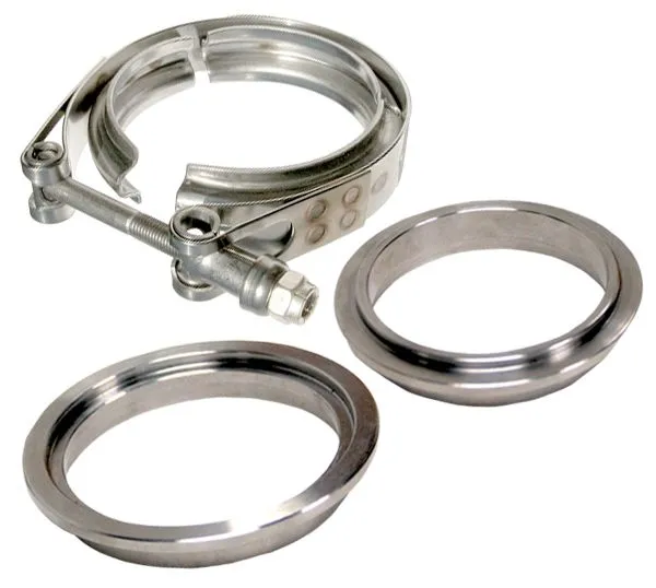 Pacific Performance Engineering 2.5 Inch V Band Clamp Stainless Steel 3 Piece Set 1C 1M 1F PPE Diesel