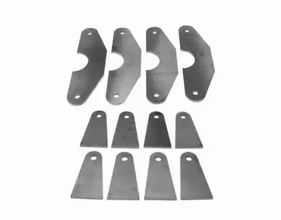 Steinjager Steinjäger Tabs and Clevises, Weld On 4 Link Tab and Clevis Kits 0.500 Bore 3.00 Axle Diameter 4 Parallel Tabs, 8 Straight Tabs Four Link Suspension