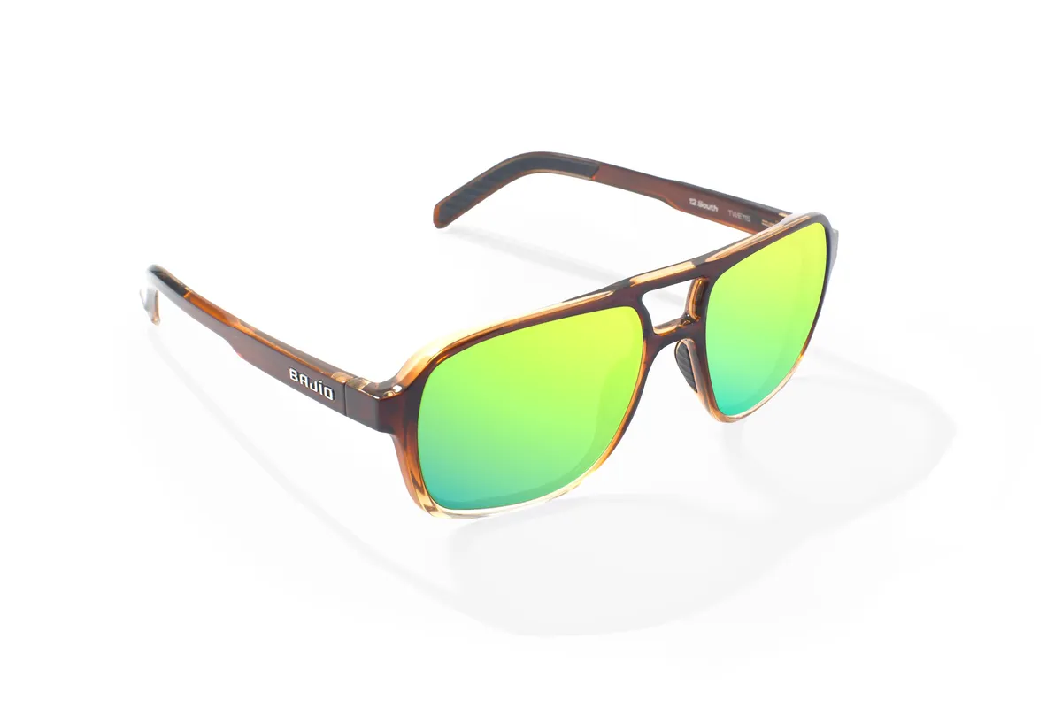 12 South Gray pc Whiskey Fade Gloss Sunglasses product image