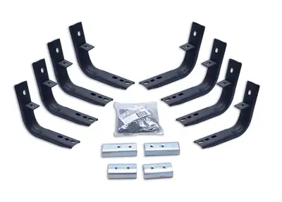 Go Rhino Go Rhino 6840355 - OE Xtreme Side Steps - Mounting Brackets Only -Textured Black