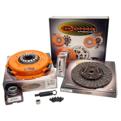 Centerforce Centerforce ? II, Performance Clutch Kit, 572 ft/lbs Capacity, 11in Dia., 10-Spline, Fits Buick/Chevrolet/GMC Cars and Trucks 6/8 Cyl