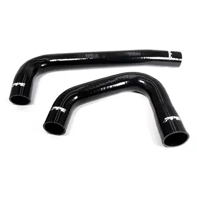 Pacific Performance Engineering 2015-2018 RAM 6.7L Cummins Performance Silicone Upper and Lower Coolant Hose Kit-Black Pacific Performance Engineering