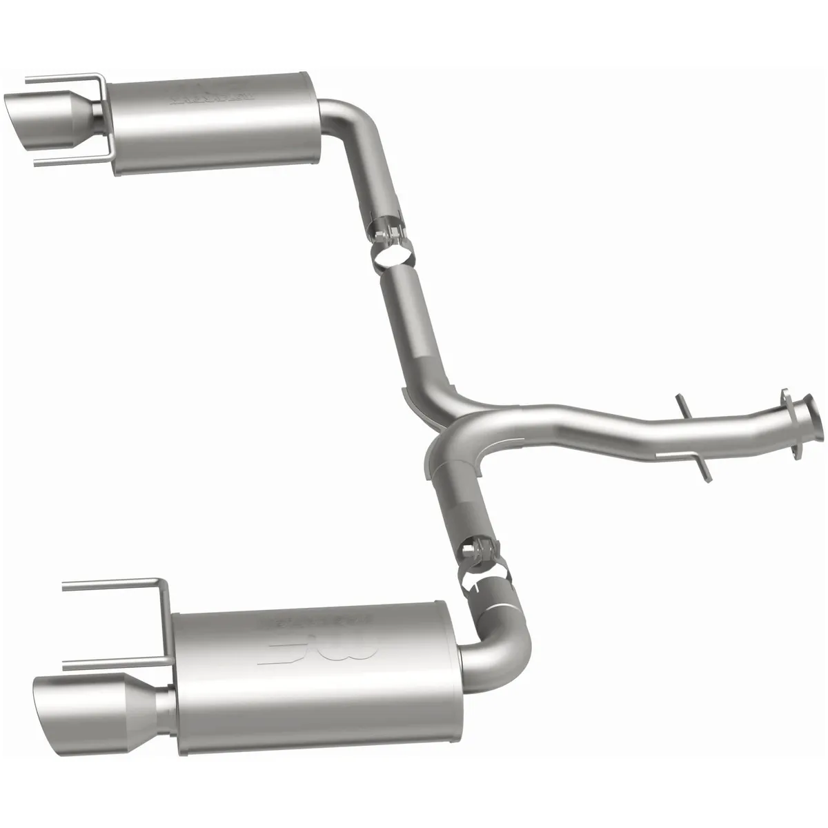 MagnaFlow 2006-2013 Lexus IS250 2.5L | 2006-2013 Lexus IS350 3.5L Street Series Cat-Back Performance Exhaust System 16764 product image
