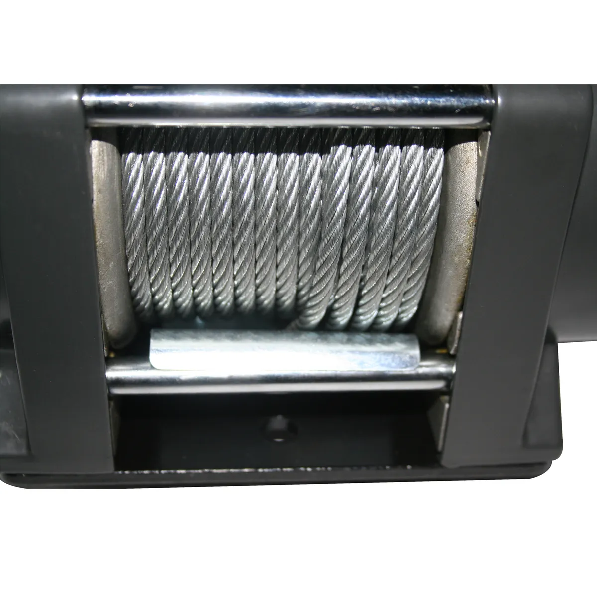 3,400 LB Trailer/Utility Winch 45 Ft Wire Rope Hawse Fairlead Mount Plate Bulldog Winch product image