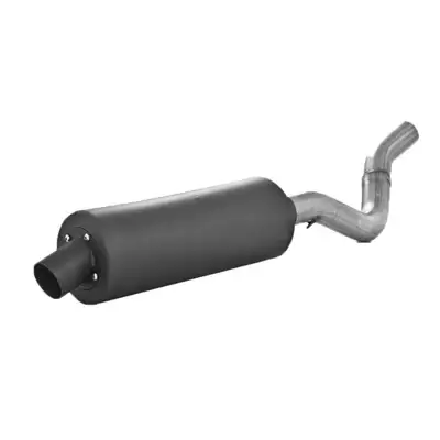 MBRP Exhaust ATV Exhaust System With Sport Muffler; Slip-On System; 1.75 in. Inlet; 4.25 in. Diameter Body; Chambered Muffler;