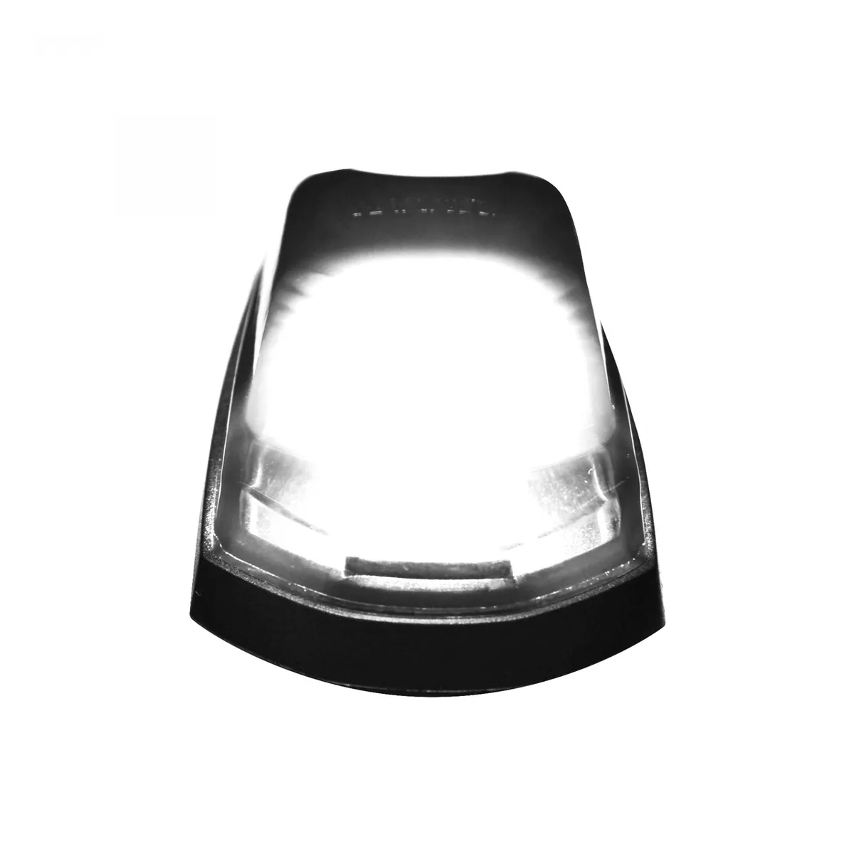 Ford 17-22 Superduty 1-Piece Single Cab Light Clear Cab Roof Light Lens with 2-Way Forward Rear Facing Amber ULTRA High-Power LEDs - 1-Piece Single Cab Light ONLY product image