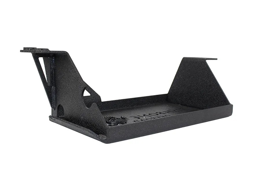 Fishbone Offroad Jeep JK EVAP Canister Skid Plates 07-11 Wrangler JK Steel Black Textured Powdercoat Fishbone Offroad