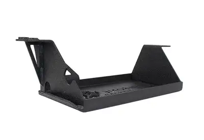 Fishbone Offroad Jeep JK EVAP Canister Skid Plates 07-11 Wrangler JK Steel Black Textured Powdercoat Fishbone Offroad