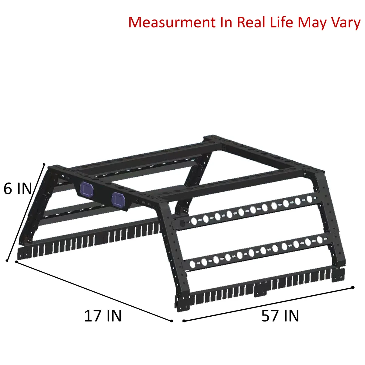 1124 RAM 1500 Traveler Overland Utility Bed Rack Black product image