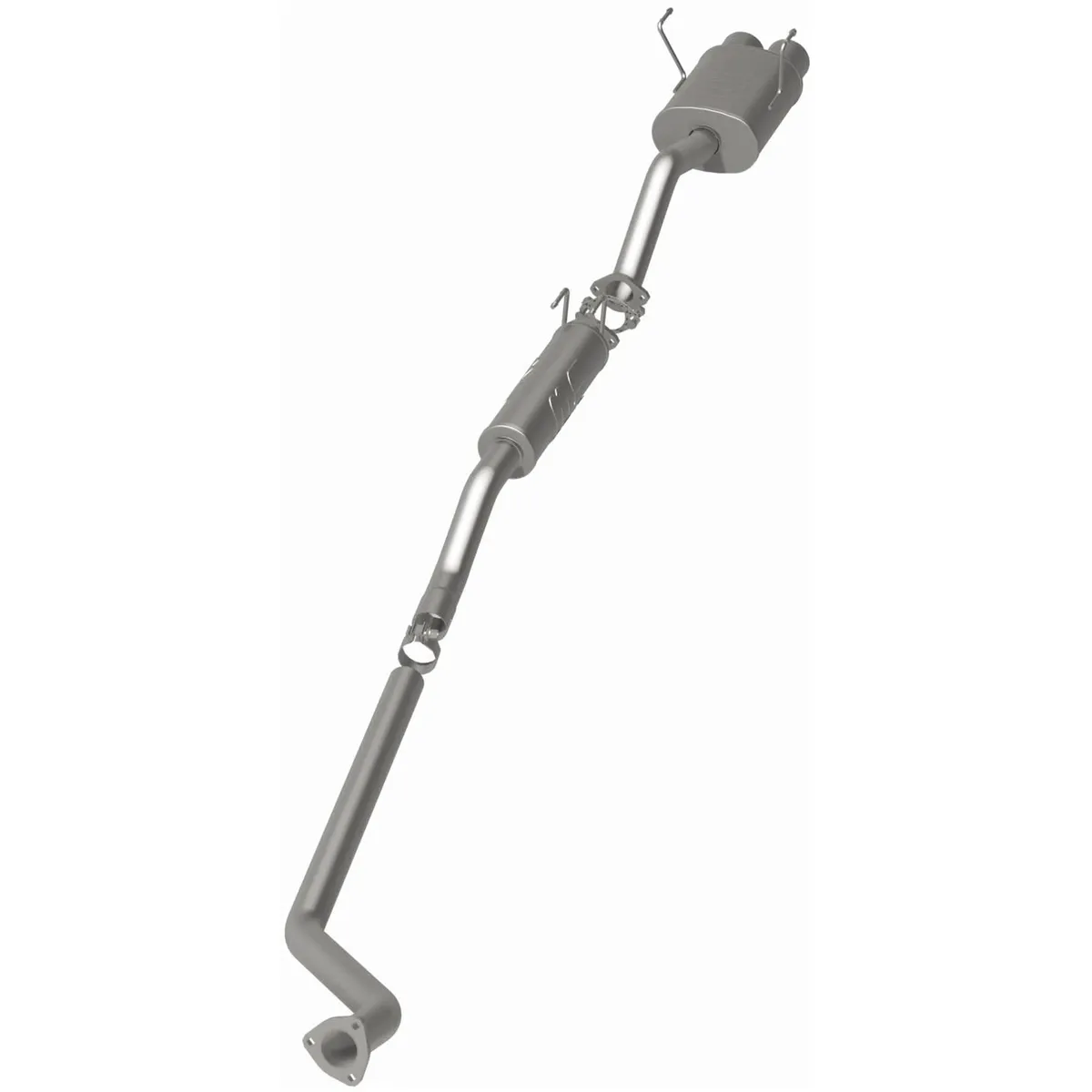 MagnaFlow 2002-2005 Honda Civic Si 2.0L Street Series Cat-Back Performance Exhaust System 15757 product image