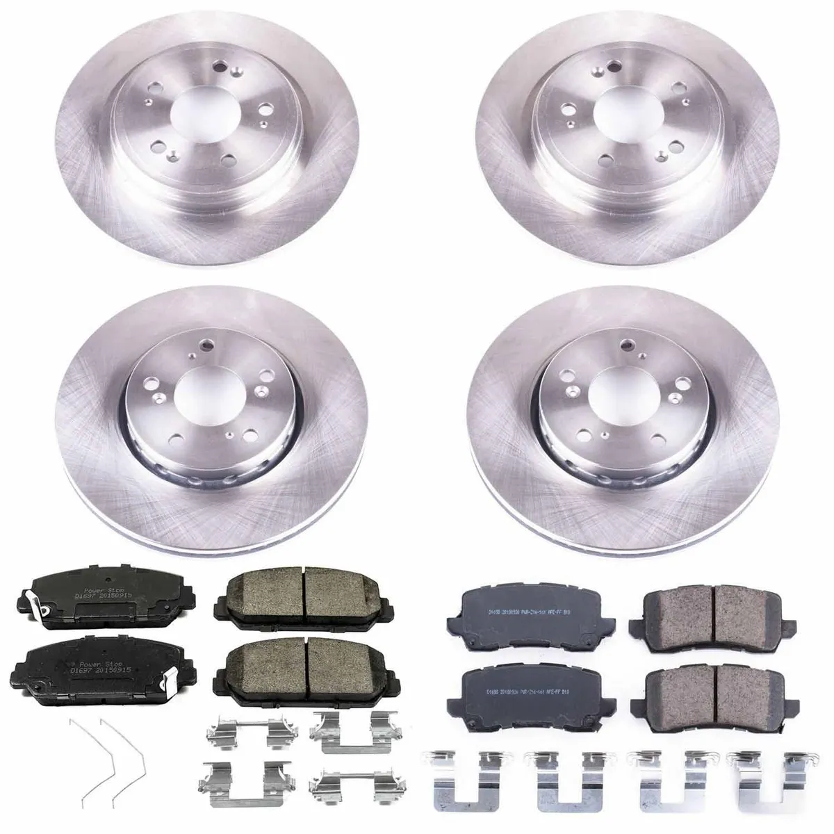 Z17 Direct Replacement Kit: Rotors; Ceramic Pads W/Hardware product image