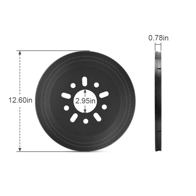 Dual Row Third Spare Tire Brake Light For 2007-2018 Jeep Wrangler JK JKU product image