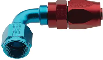 Fragola Performance Systems Hose Fitting #6 90 Deg Pro-Flow