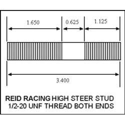 Dana 60 ARP High Steer Studs and Nuts 5 Pack Kit Artec Industries product image