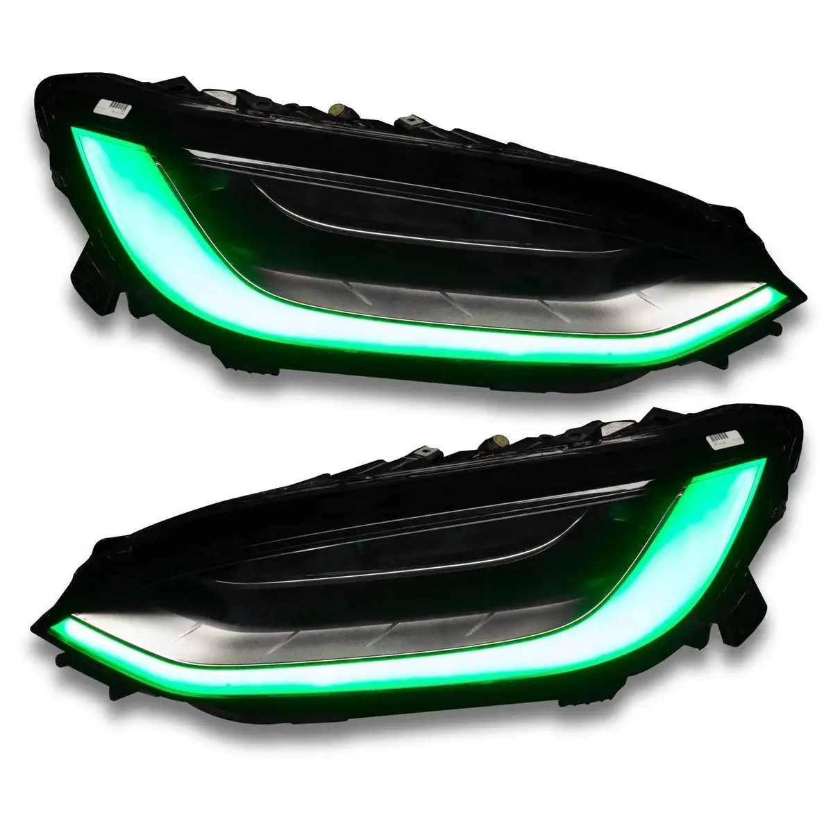 Oracle Lighting 2016-2024 Tesla Model x Dynamic Colorshift Headlight & Fog Light DRL Upgrade Kit - Combo product image