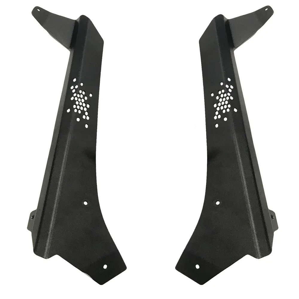 Wrangler/Gladiator Lower Cowl LED Light Pod Brackets and Upper Bar Brackets Rock Slide Engineering product image