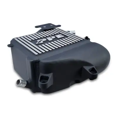 Pacific Performance Engineering 2020-2023 GM 3.0L Duramax LM2, LZO Air-To-Water Intercooler Kit Brushed Black PPE Diesel