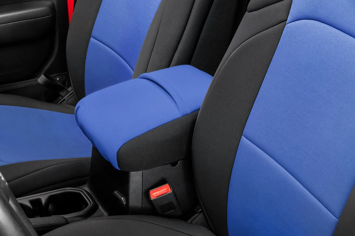 Wrangler JL Console Cover for 18-20 Wrangler JL Blue Neoprene Diver Down product image