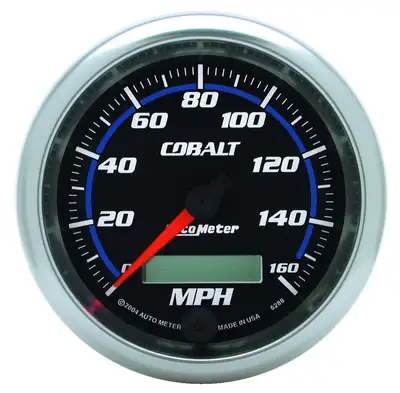 AutoMeter 33/8in Speedo 160 Mph Indash Elec Cobalt