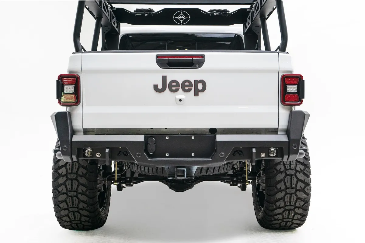 Fab4 Rear Bumper Gladiator JT Black product image