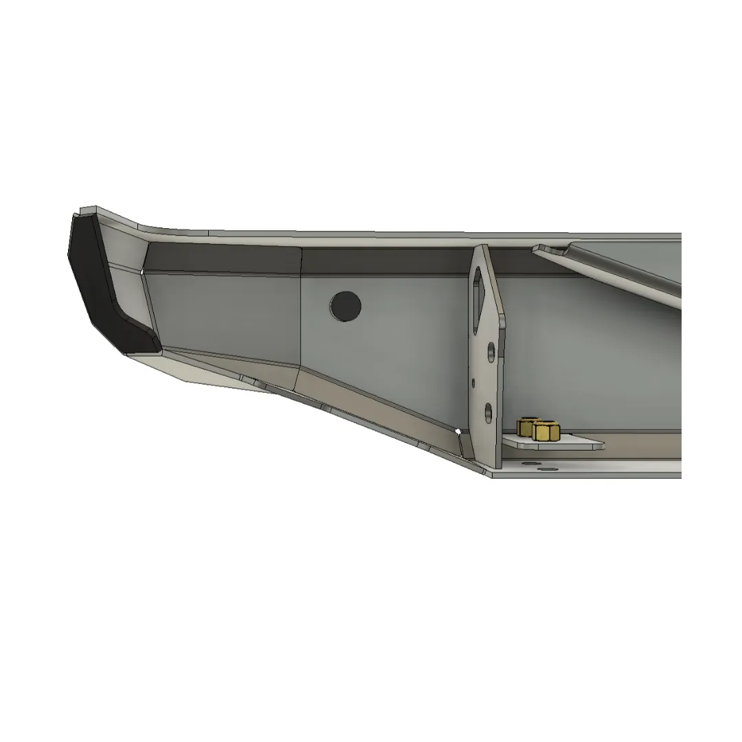 Gauntlet Series Rear Bumper for Jeep JL Wrangler (2018+) product image