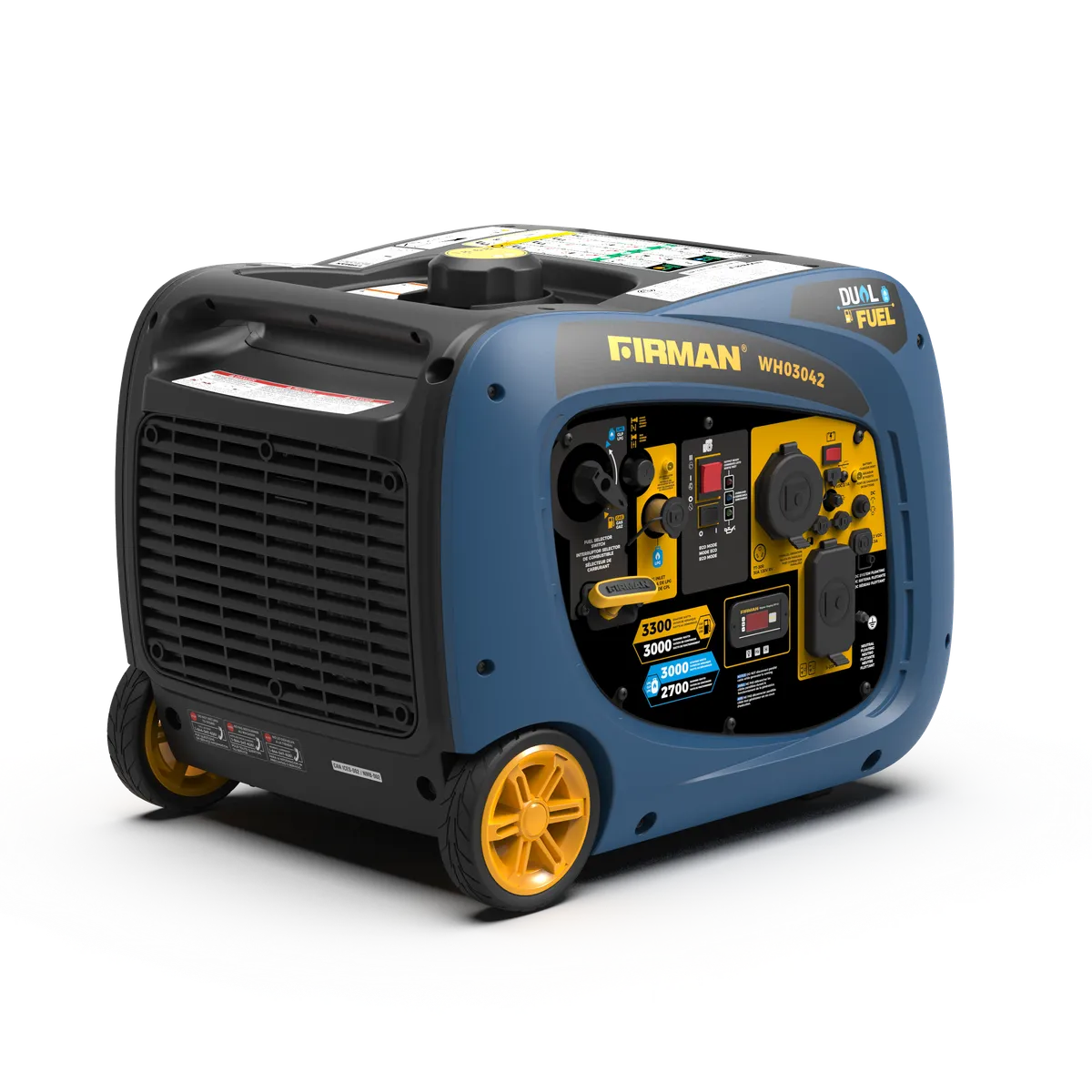 Inverter 3300/3000w Electric Start Parallel Ready Gas/Propane Portable Generator product image