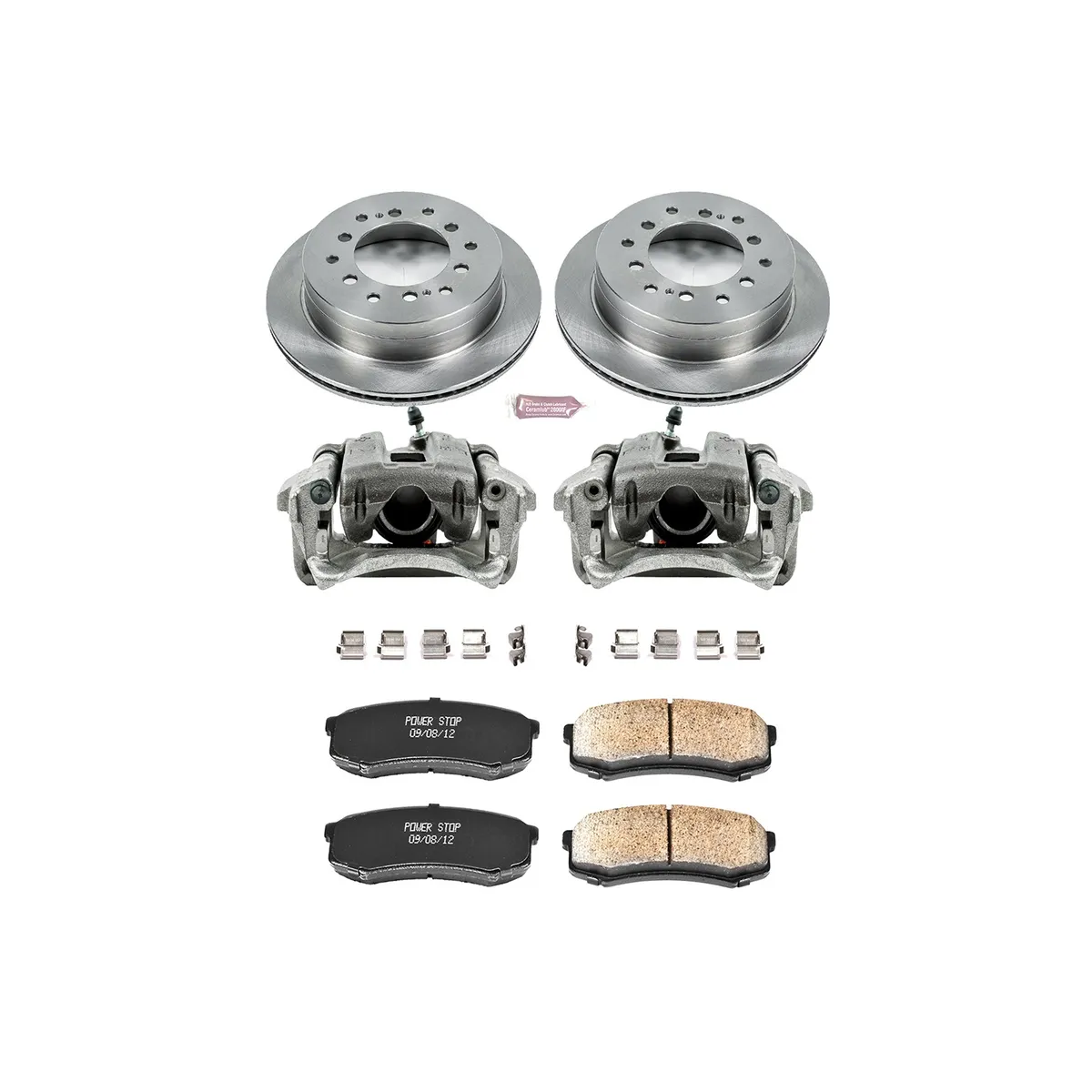 Z17 Direct Replacement Kit: Rotors; Ceramic Pads; Calipers product image