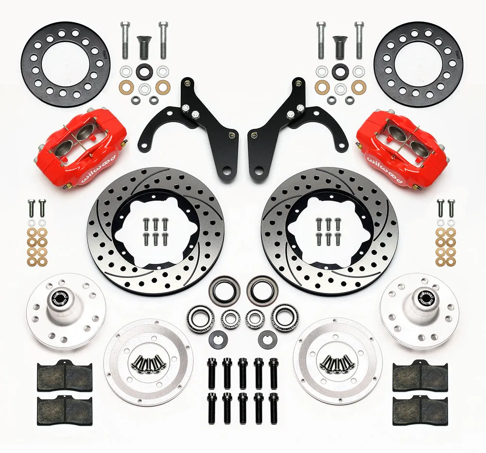 1959 - 1964 Chevrolet Forged Dynalite Pro Series Front Brake Kit - 140-12458 product image