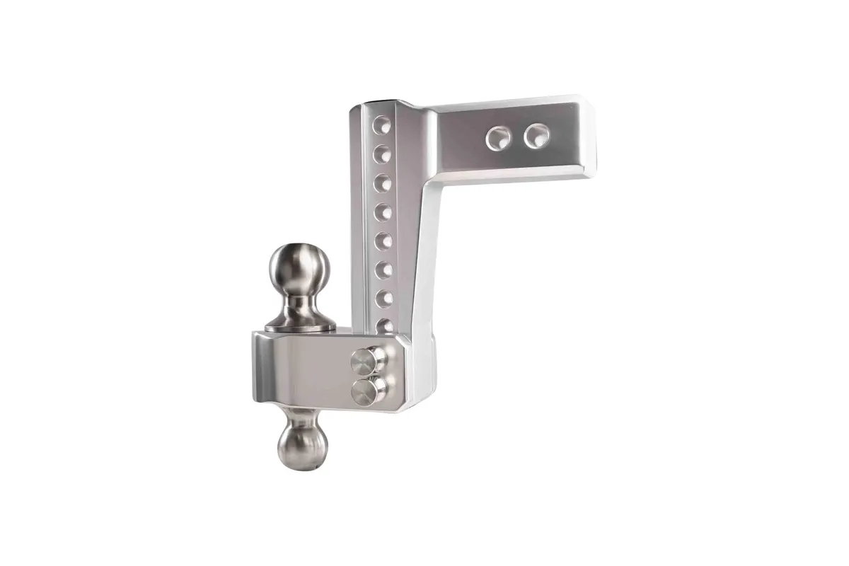 2.5" Aluminum Medium Duty Hitch 6" Drop/Rise w/ Stainless Steel Dual Ball product image