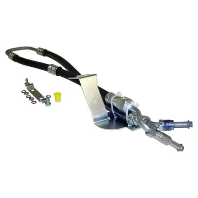 Crown Automotive Jeep Replacement Crown Automotive Jeep Replacement 52088714AH Power Steering Pressure Hose for 2002-2003 Jeep KJ Liberty w/ 3.7L Engine