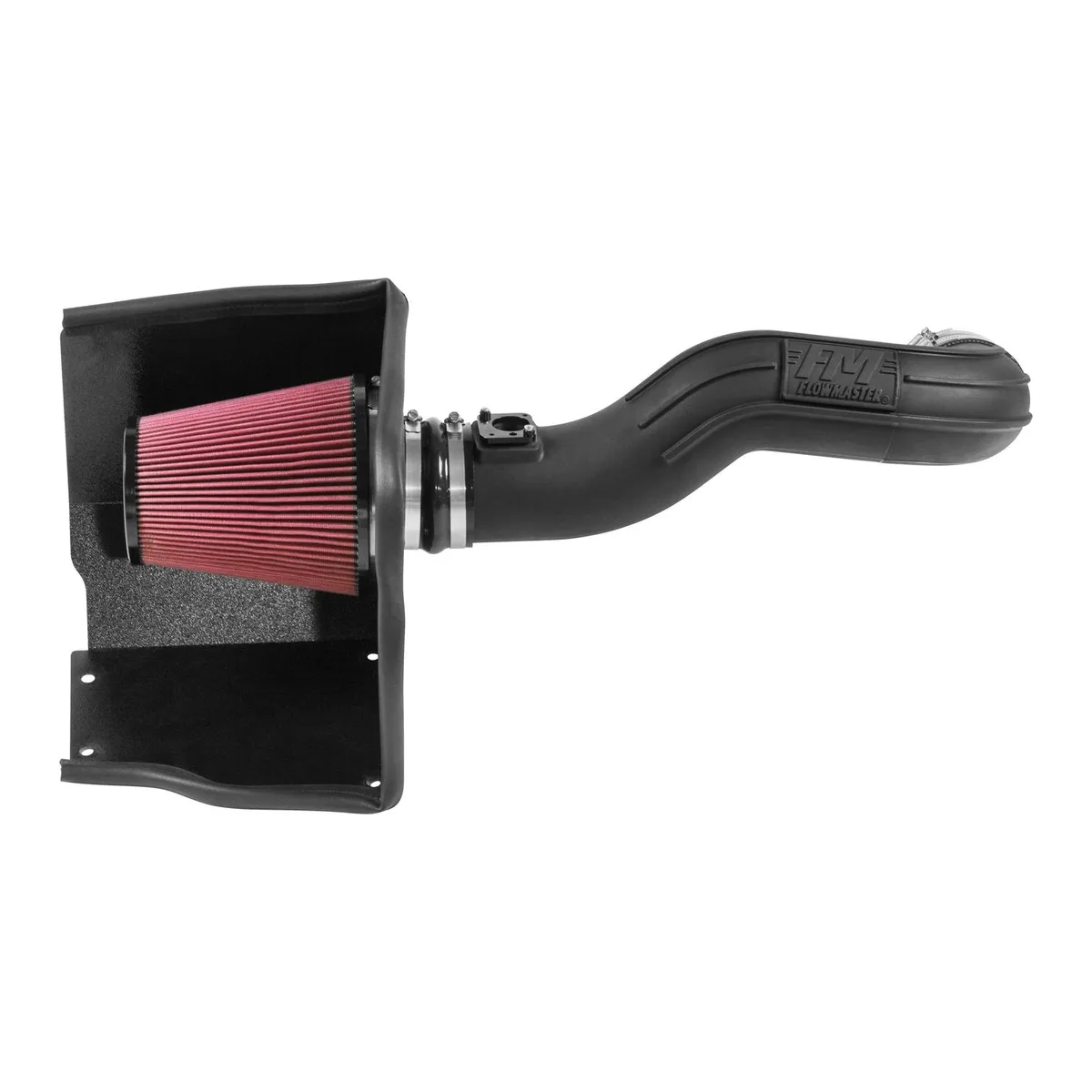09-14GM1500TrucksSUVs4.8L5.3L6.0Lor6.2LV8DeltaForceCAIPlasticTubeBlackAirDamConeFilter-RedSiliconeCouplersStainlessHardwareLifetimeLimitedWarranty product image