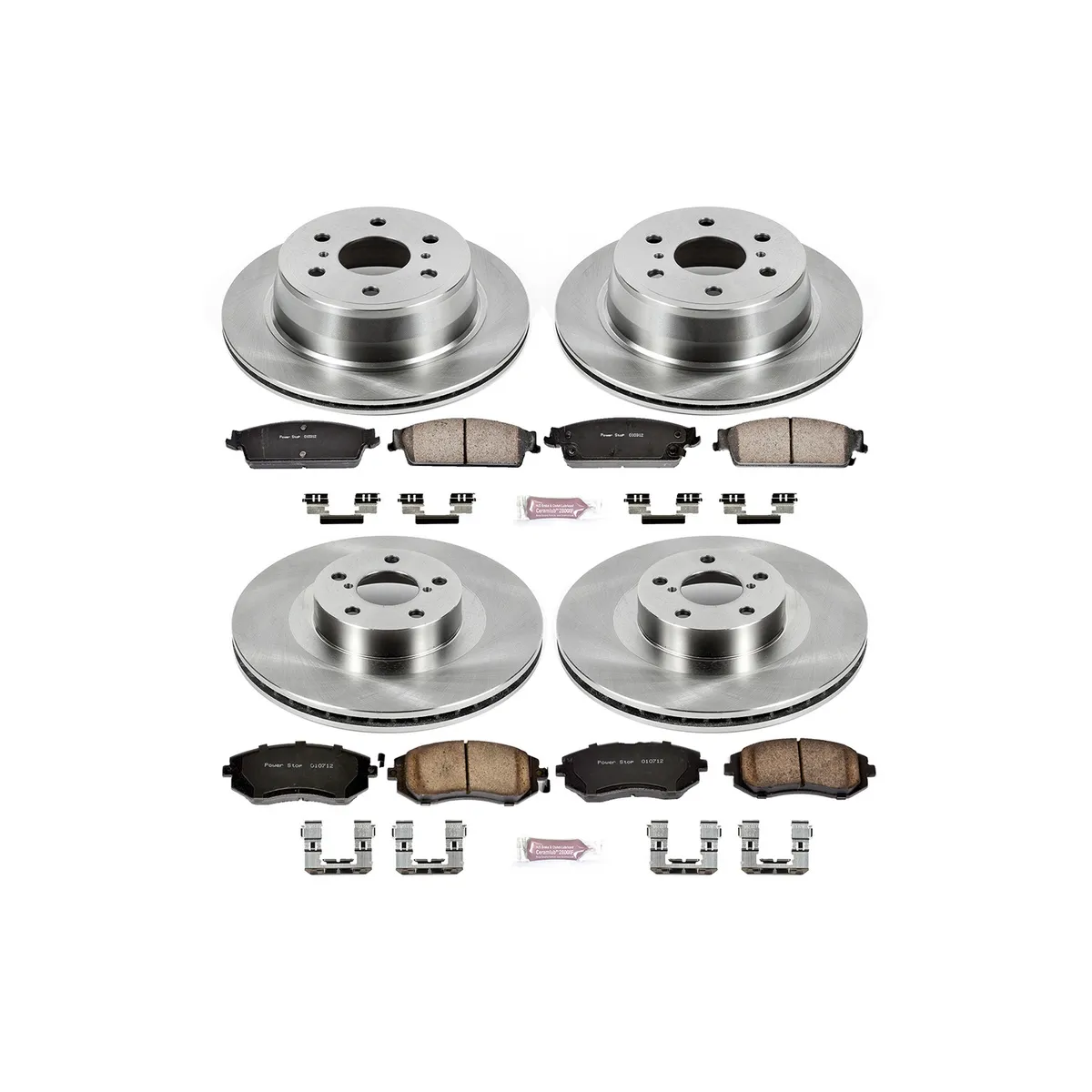 Autospecialty Brake Kit fr 2003-2006 Subaru Baja 2002-2004 Subaru Legacy 2002-2004 Subaru Outback product image
