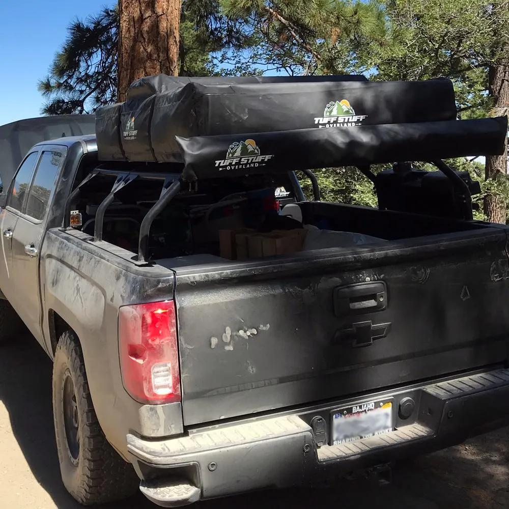 Tuff Stuff Overland Ts-Ubr-Pdr-51 Roof Top Tent Truck Bed Rack, Adjustable, Powder Coated 51 product image