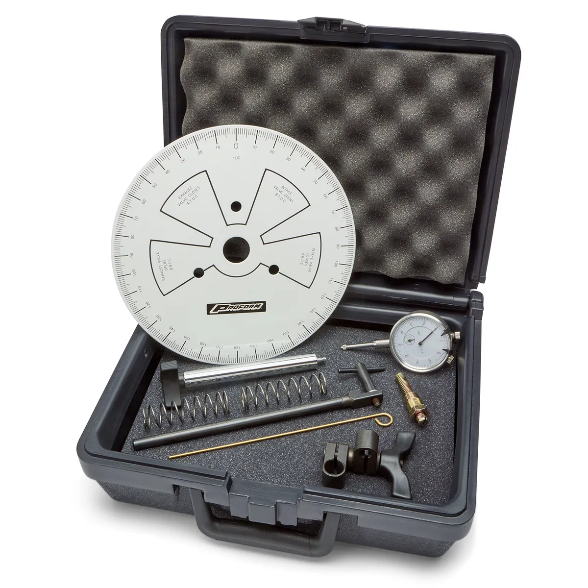 Camshaft Degree Wheel Kit Universal 9 Inch Wheel with Dial Indicator Steel Kit Proform product image