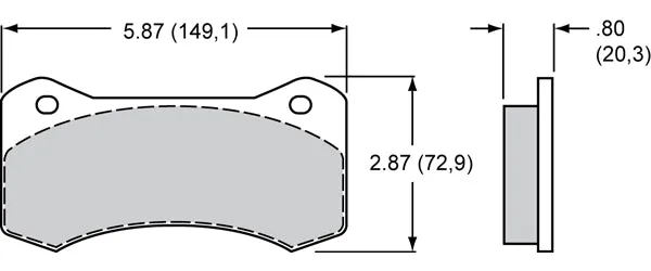 Wilwood Brakes Wilwood CALIPERAERO61.751.381.381.25 ROTOR