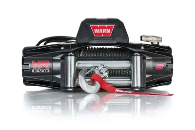 Warn Warn VR EVO 8 Winch - 8000 lb Electric Winch with Steel Cable
