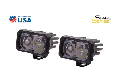 Diode Dynamics Diode Dynamics SSC2 2in Pro Standard Spot Light ABL, Pair