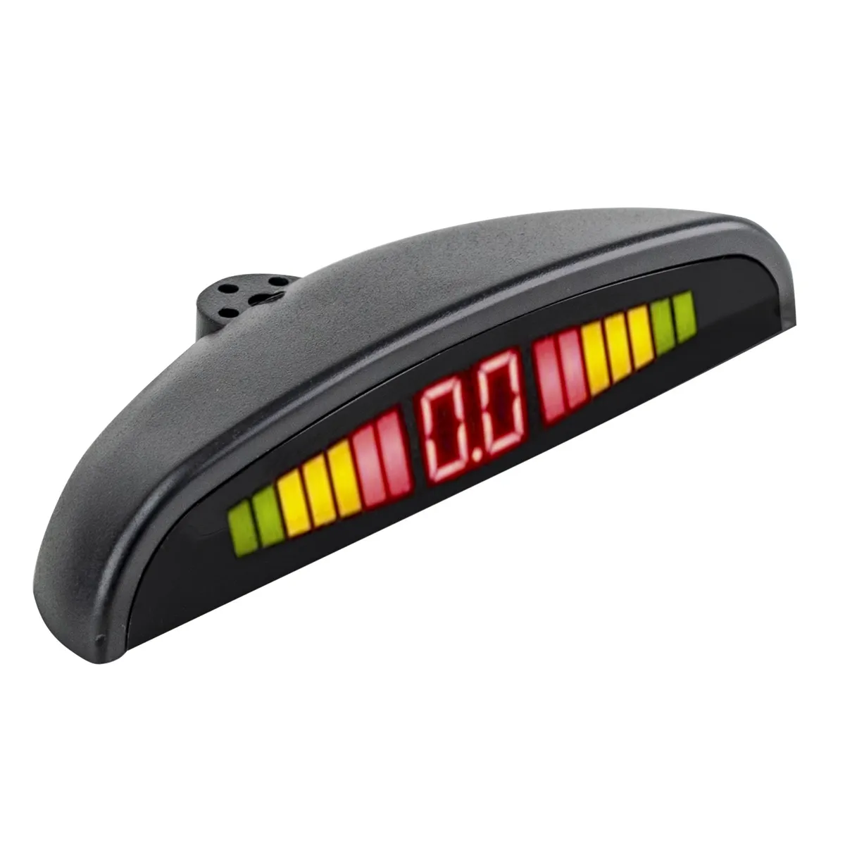 Commercial Backup Sensor System w/4 Sensors; Outside Control Box; LED Display; Detection Range 1ft. to 9.5ft.; Under Bmpr Sensor Mount; 11ft. Sensor Harness/49ft. Display Harness; product image