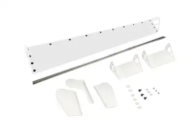 Dominator Race Body Plastic Spoiler 8x72in LM White