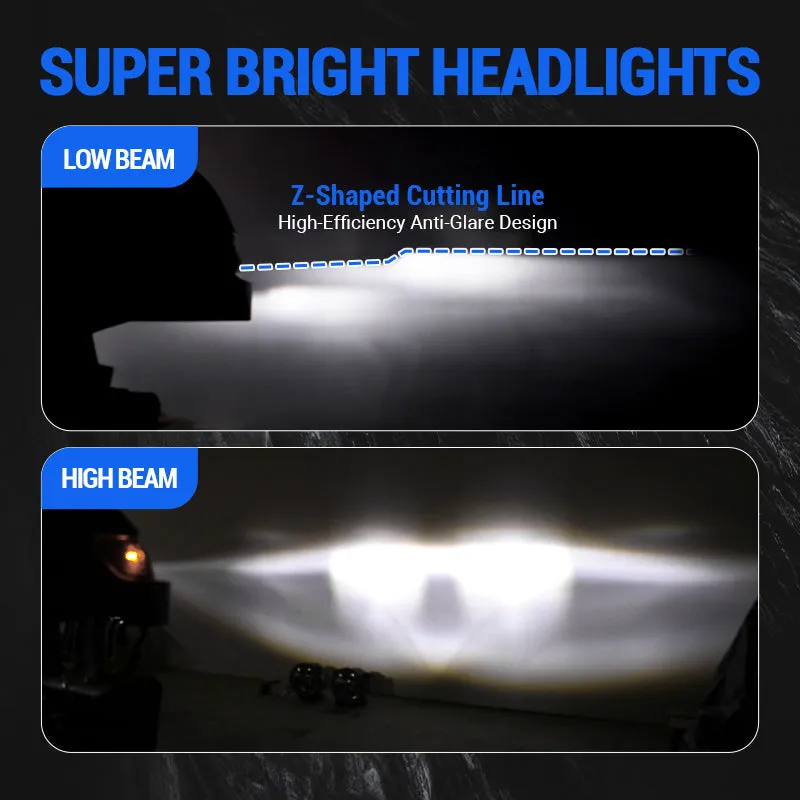 Jeep JT Bundle - LED Halo Headlights & Flush Mount Tail Lights product image