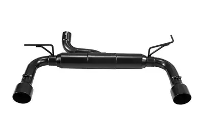 Flowmaster Flowmaster Outlaw Axle-Back Exhaust System - Black - JK 2007-11 3.8L