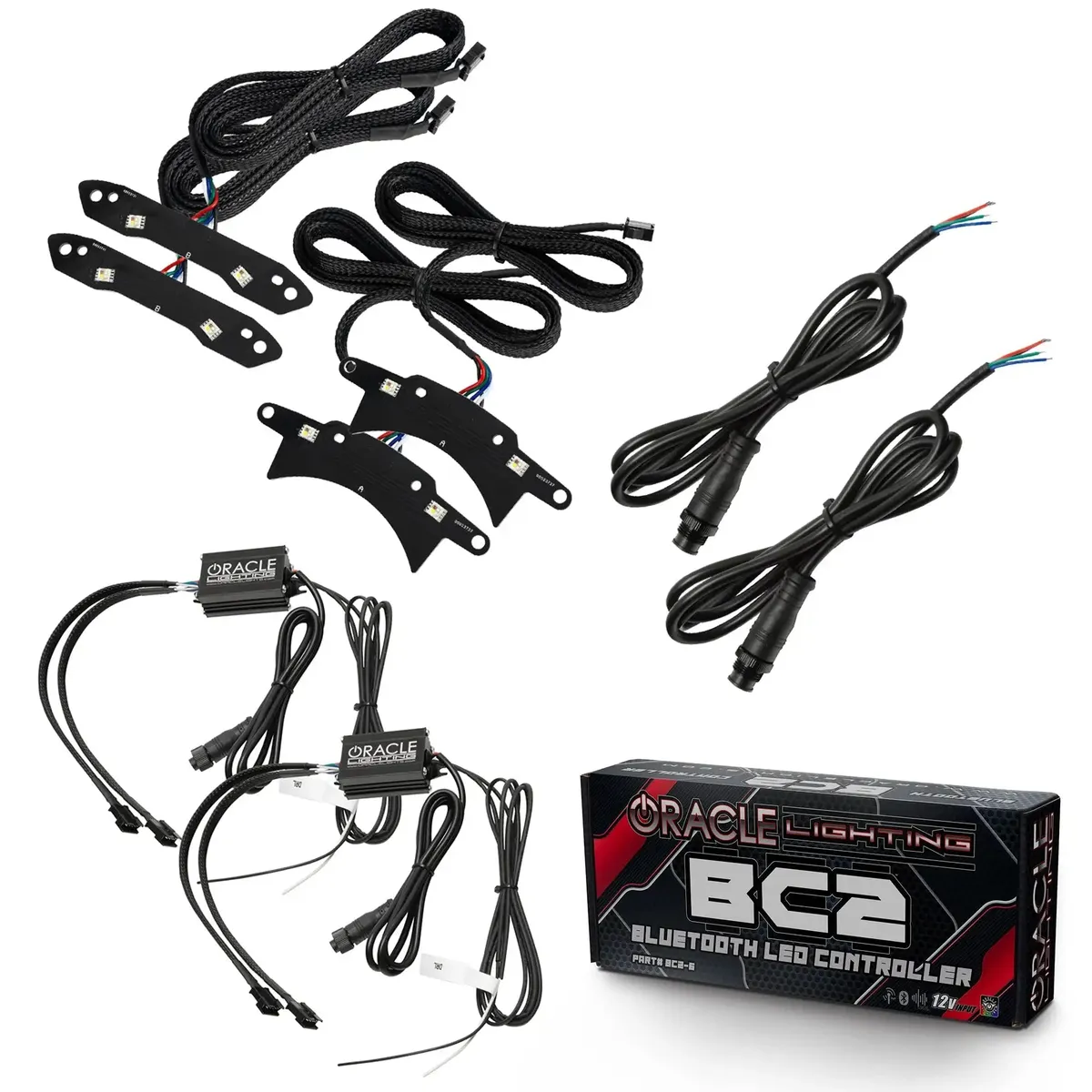 Oracle Lighting 2015-2023 Dodge Challenger Colorshift Rgb+w Headlight DRL Upgrade Kit product image